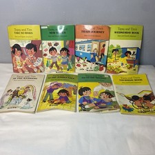 8 Vintage  TOPSY AND TIM Books