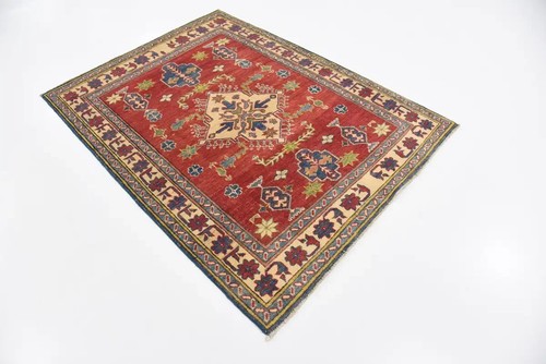 Hand knotted kazak oriental - hand,