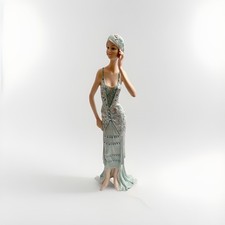 Art Deco Pale Blue Broadway