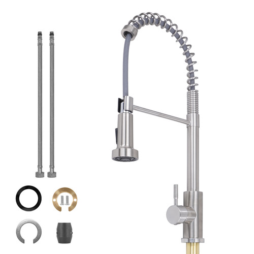 Kitchen sink faucet stainless - kitchen,