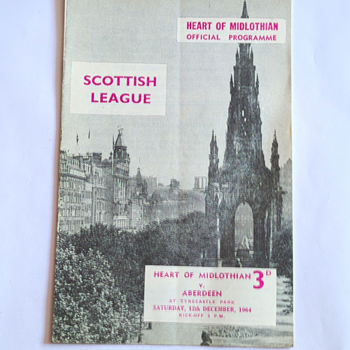 1964 heart midlothian - of, v