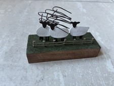 Wood And Metal Sheep Ornament