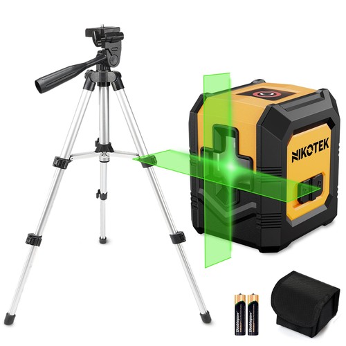 Green laser level with - level,