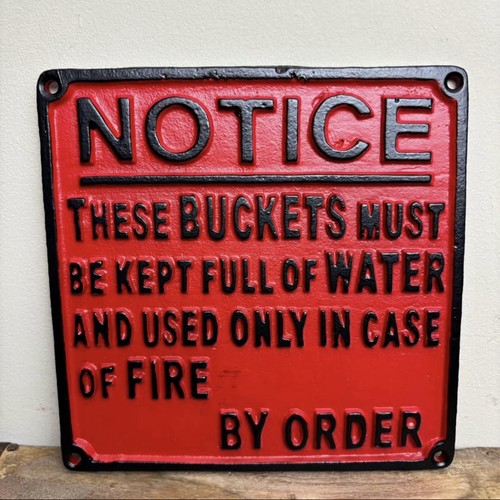 Railway sign for fire - railway,