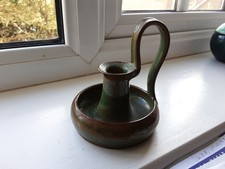 Bolingey Perranporth Pottery Candlestick Holder