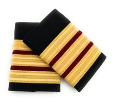Epaulette,3 x 1/2 Gold with