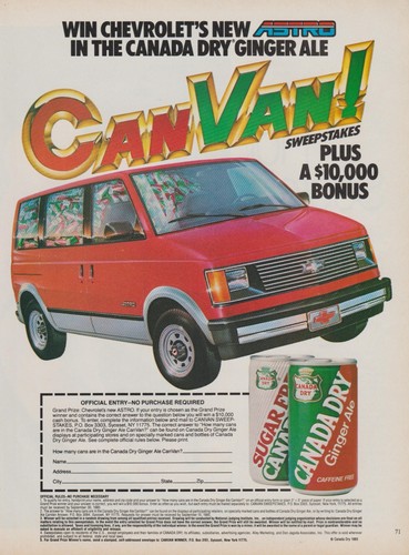1985 canada dry - ginger, ale