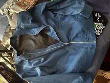 Jacket Zip Navy Blue Large