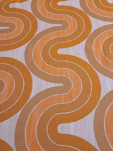Vintage fabric curtains - 2,