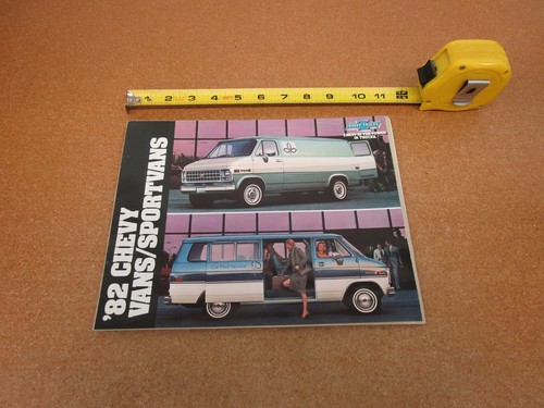 1982 chevrolet van - van, sportvan