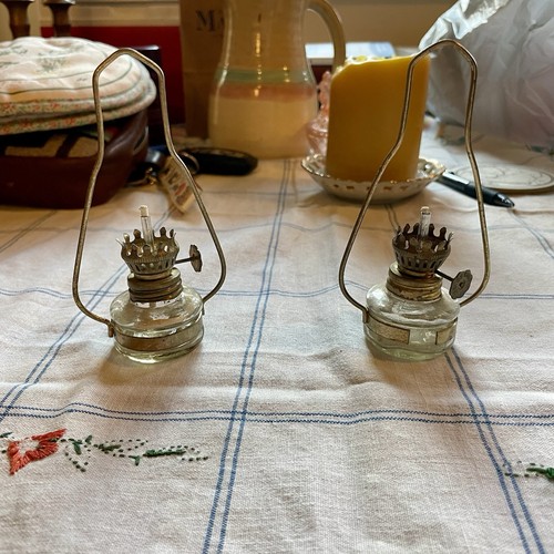 Vintage miniature oil - vintage,