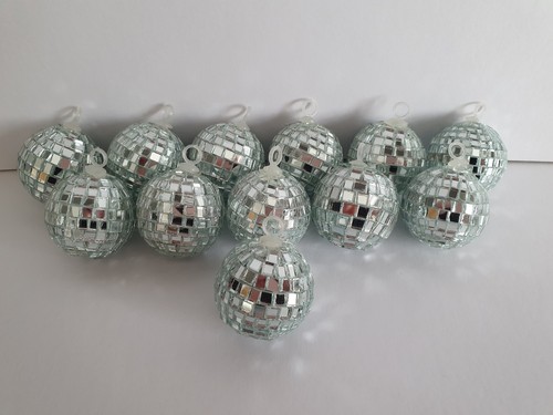Vintage silver mirror - vintage, disco