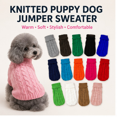 Puppy dog jumper winter warm - puppy,