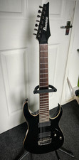 Ibanez 7 String RGIR27FE Iron Label Electric Guitar - VGC / Gloss Black / 2014