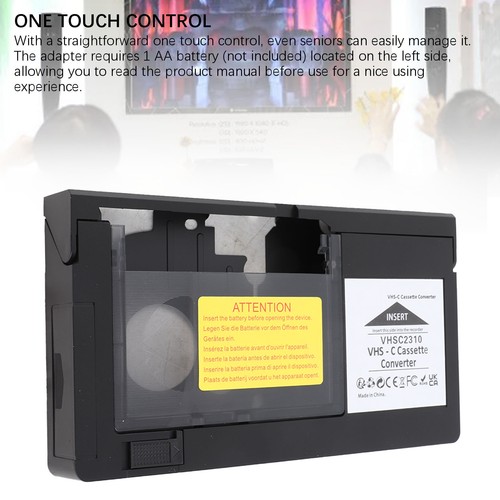 Vhs cassette adapter - to, vhs-c