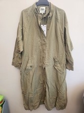 ZARA Khaki Long Lyocell &