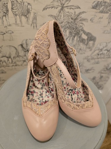 Joe browns pink lace glitter - lace,