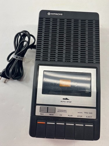 Hitachi cassette tape recorder - tape,
