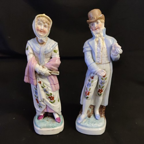 Pair antique german - x2,