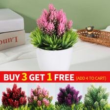 Artificial Faux Plants Tree In Pot Garden Home Indoor Outdoor Office Decoration