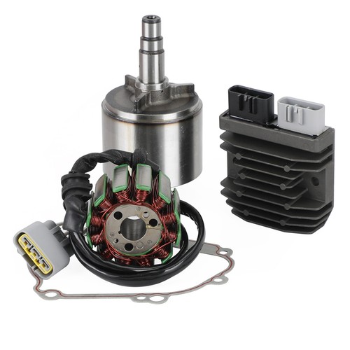 Flywheel rotor stator - flywheel, rotor+stator+