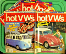 7x 🔥DUNE BUGGIES and HOT VWs🔥 1990's Car Magazines Volkswagen Beetle Bug Lover