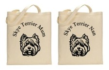 Skye Terrier dog breed cotton