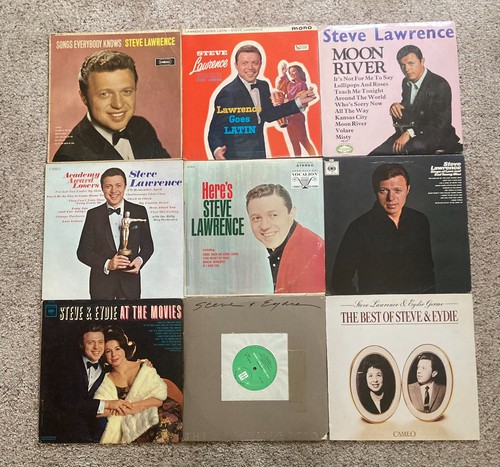 Joblot steve lawrence vinyl - steve,