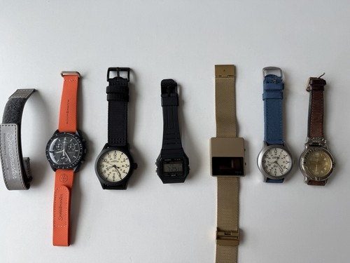 Watch lot including moon - watch,