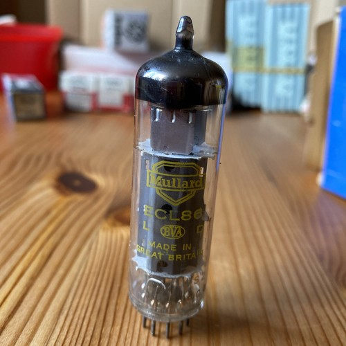 Mullard ecl valve - 86, valve,