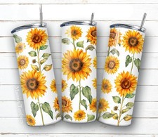 Sunflower Travel Tumbler Mug -
