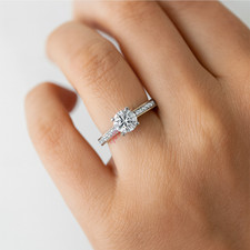 18k Gold Diamond Ring Set
