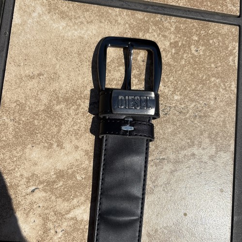 Diesel black leather - diesel,