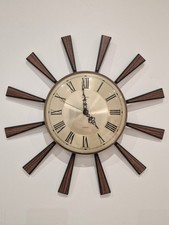 Metamec Sunburst Wall Clock -