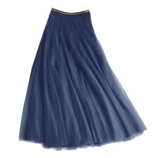 LAST TRUE ANGEL NAVY BLUE LAYERED TULLE SKIRT SIZE S (8-12) BNWT