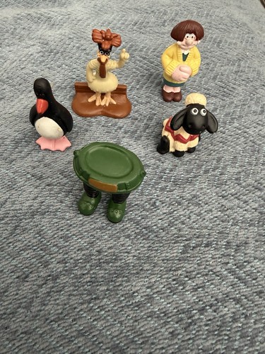 Wallace gromit figurine - wallace,