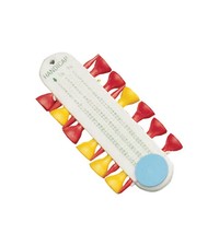 Golf tee holder with handicap calculator -  Tees, Marker & Pencil Included