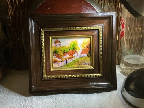Limoges enamel painting - limoges,