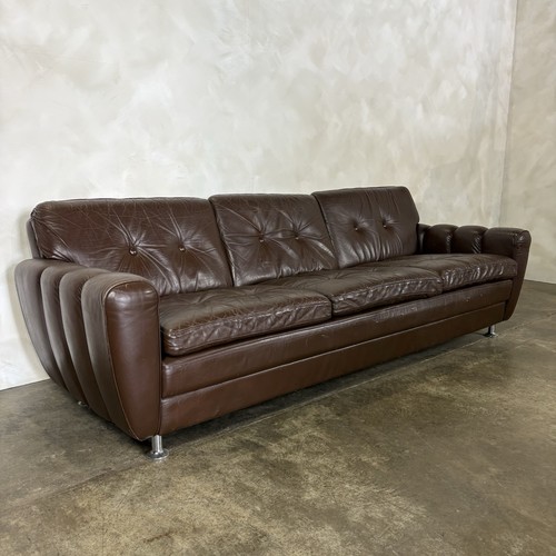 Mid century brown - , seater
