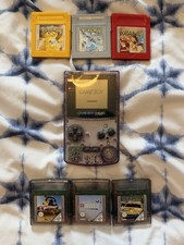 Gameboy Color With Pokémon