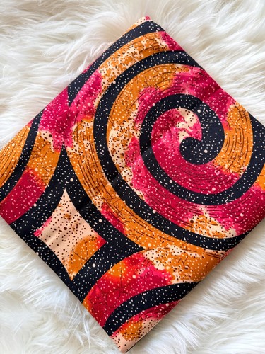 African polycotton wax print - wax,
