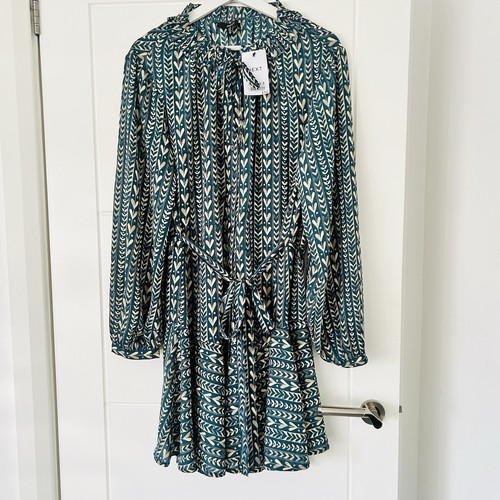 Next teal green - green, print