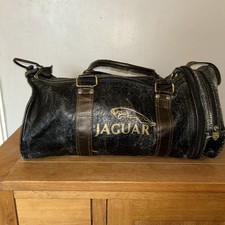 Vintage Jaguar Bag Black 1990s Vintage Jaguar Hold-All