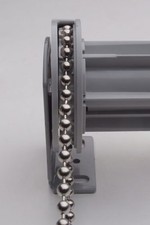 2 METRE ROLLER / ROMAN BLIND CHROME METAL CHAIN  - BLIND SPARE PARTS