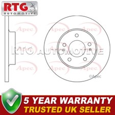 Rear 1x Brake Disc Fits
