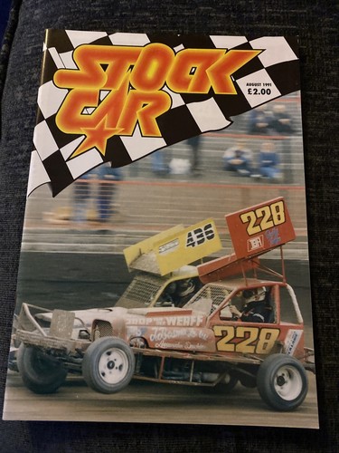 Stock car magazine august - stock,