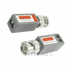2pcs 1 Pair CCTV Camera Coax