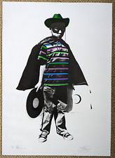 The Kid (Signed by Paul Insect & DJ Shadow) stamped numbered screen print