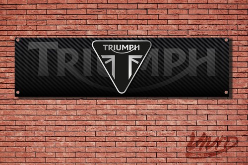Triumph motorcycles pvc - triumph, garage