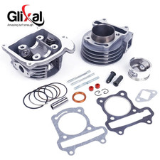 GY6 100Cc 50Mm Scooter Engine Big Bore Cylinder Rebuild Kit Cylinder Head Assy 4